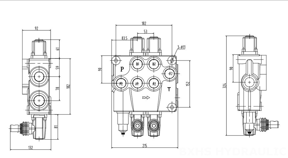 P120 Buku Panduan 2 Spul Kran Arah Monoblok drawing image