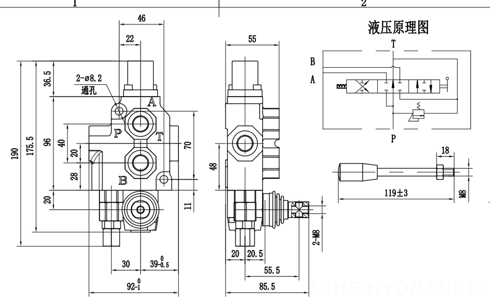 SD4 Buku Panduan 1 Spul Kran Arah Monoblok drawing image