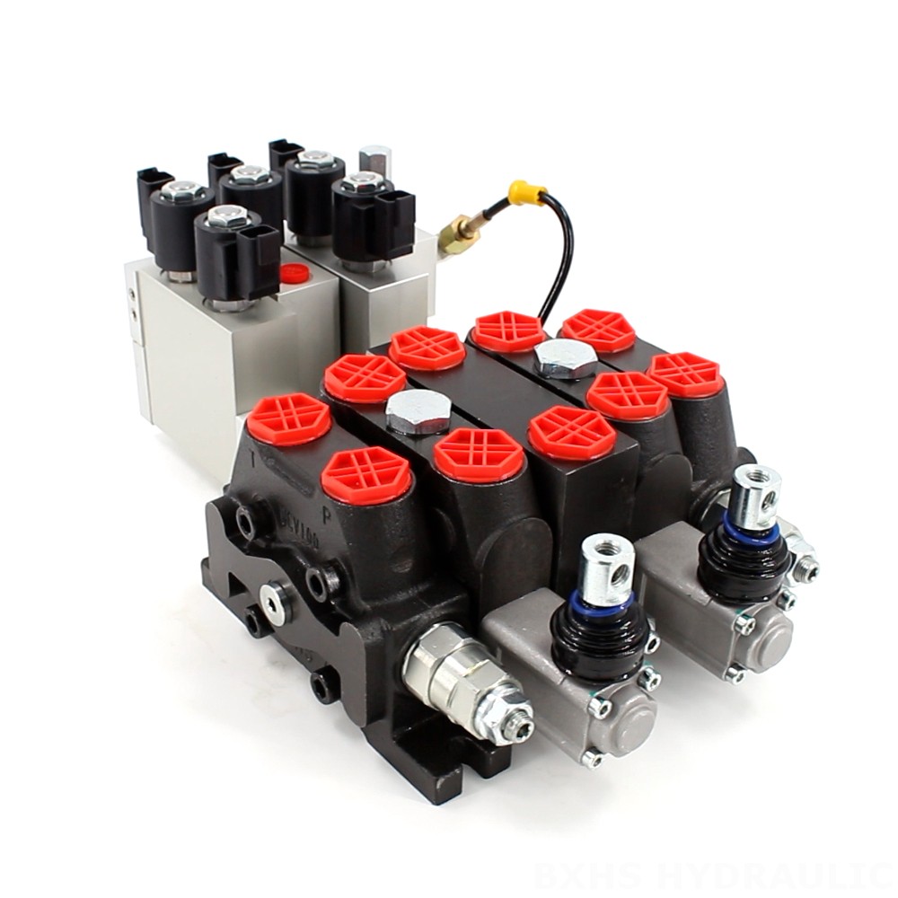 DCV100-OT-J-OT Elektro-hidraulik 3 Spul Kran Arah Bagian image