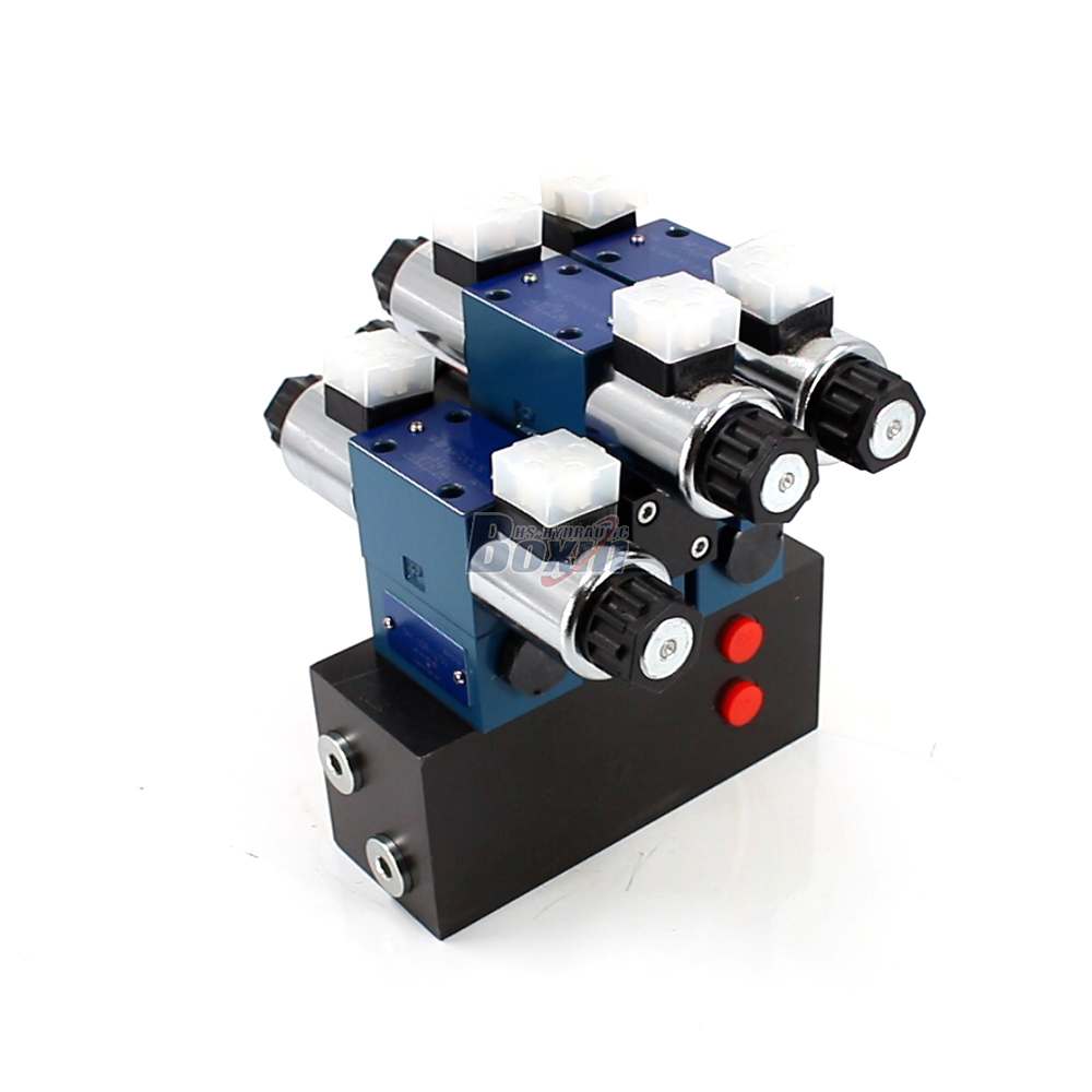HSBS06-3 Selenoid 3 Spool Solenoid Kontrol Katup image