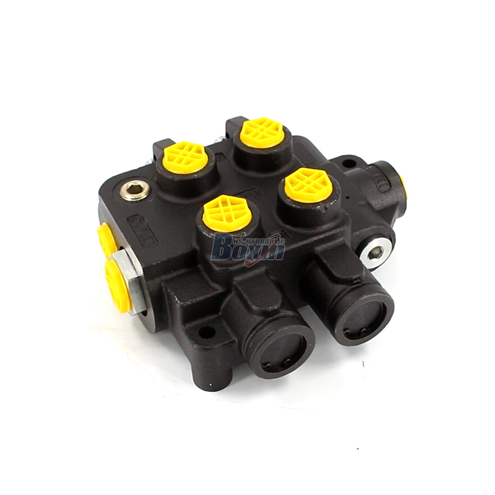 HSSP-2OT-J Buku Panduan 2 Spool Katup Arah Monoblok image