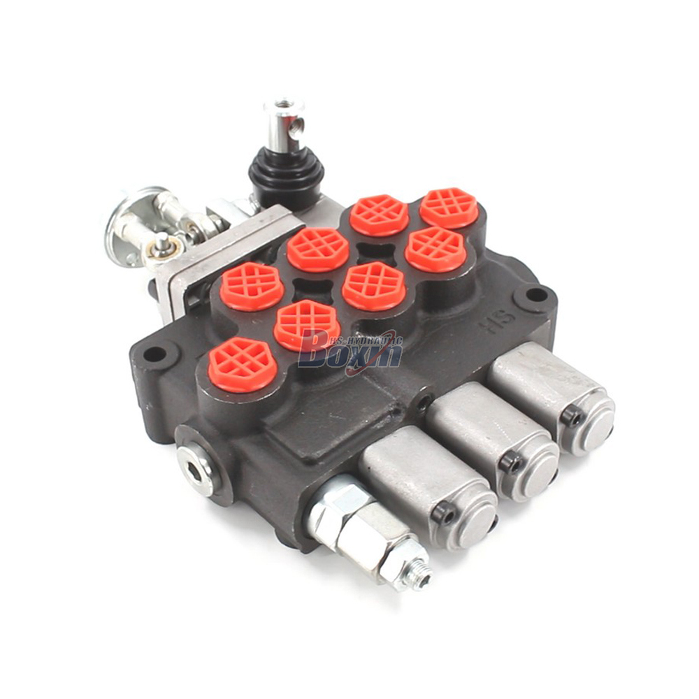 M45 Manual dan Joystick 3 Spool Katup Arah Monoblok