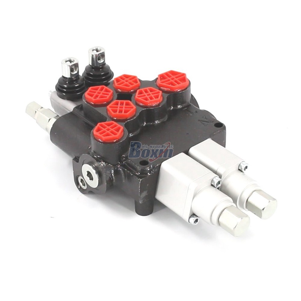 P80AFT-2QTW1 Buku Panduan 2 Spool Katup Arah Monoblok image