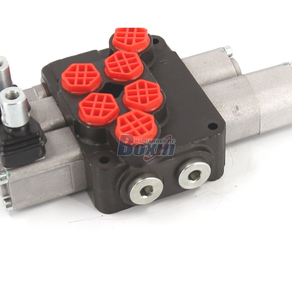 Mass Production DCV20 Manual 2 Spool Valve from Hydraulic Manufacturer detail image