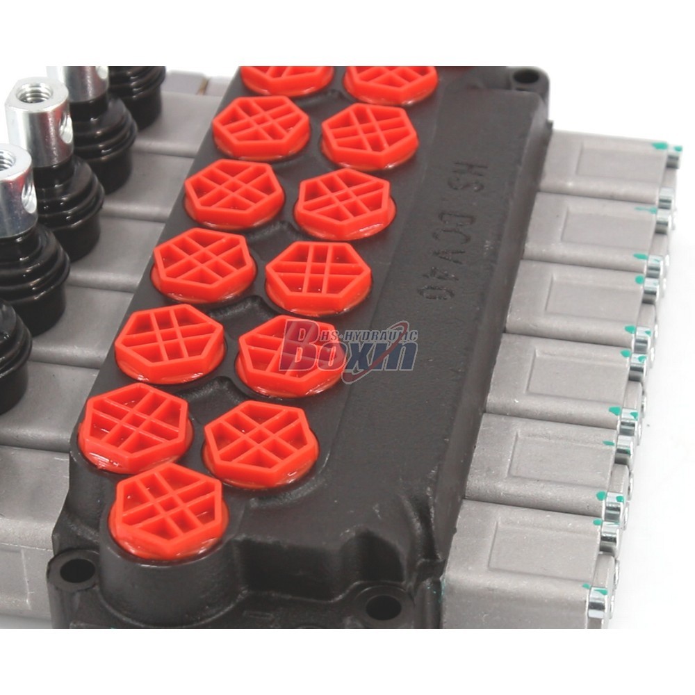 6 Spool Manual Monoblock Valve DCV40 for Mobile Hydraulics detail image