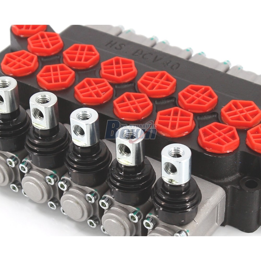 Direct Factory Wholesale DCV40 Manual 6 Spool Directional Valve detail image