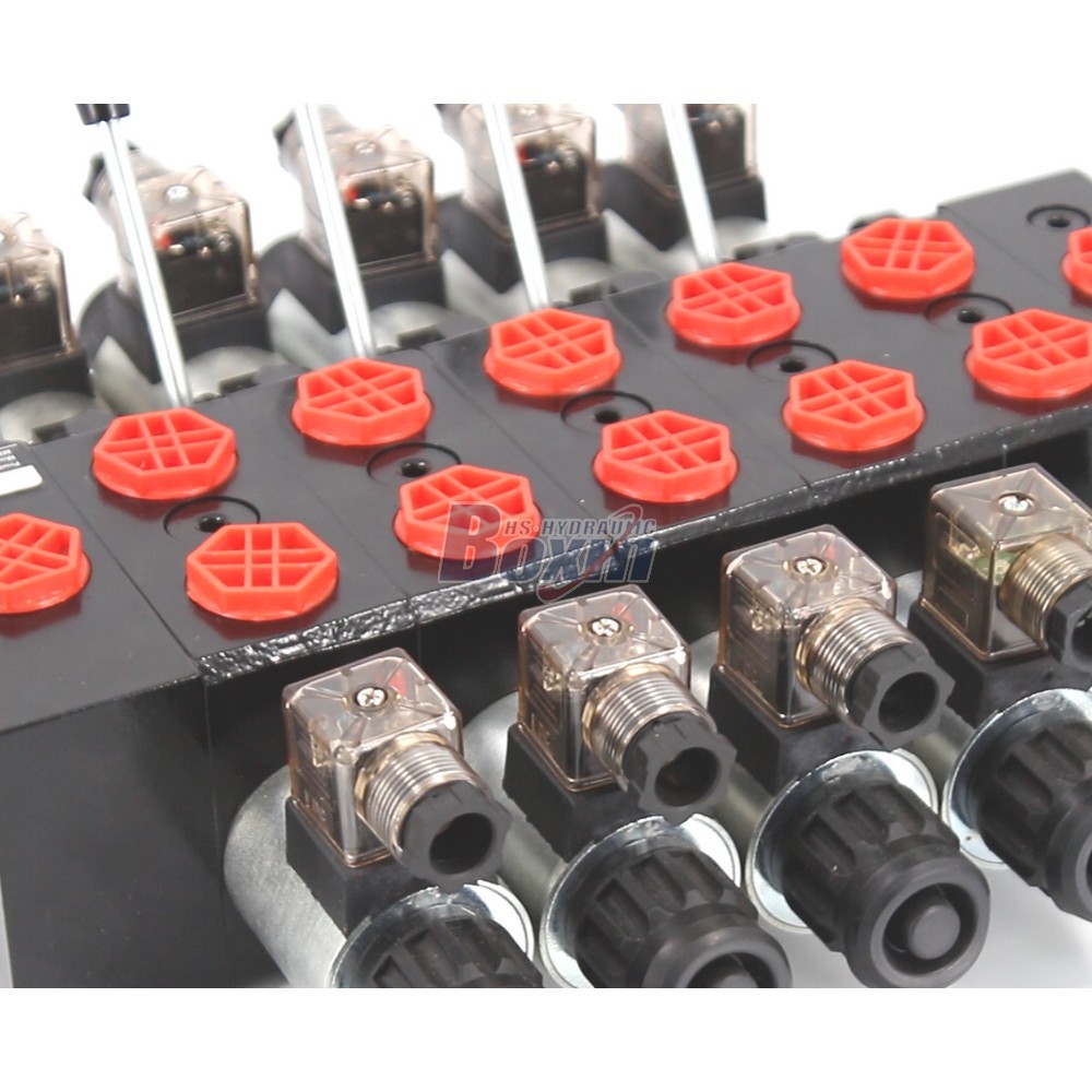 DCV58 Manual and Solenoid Hydraulic Directional Valve detail image