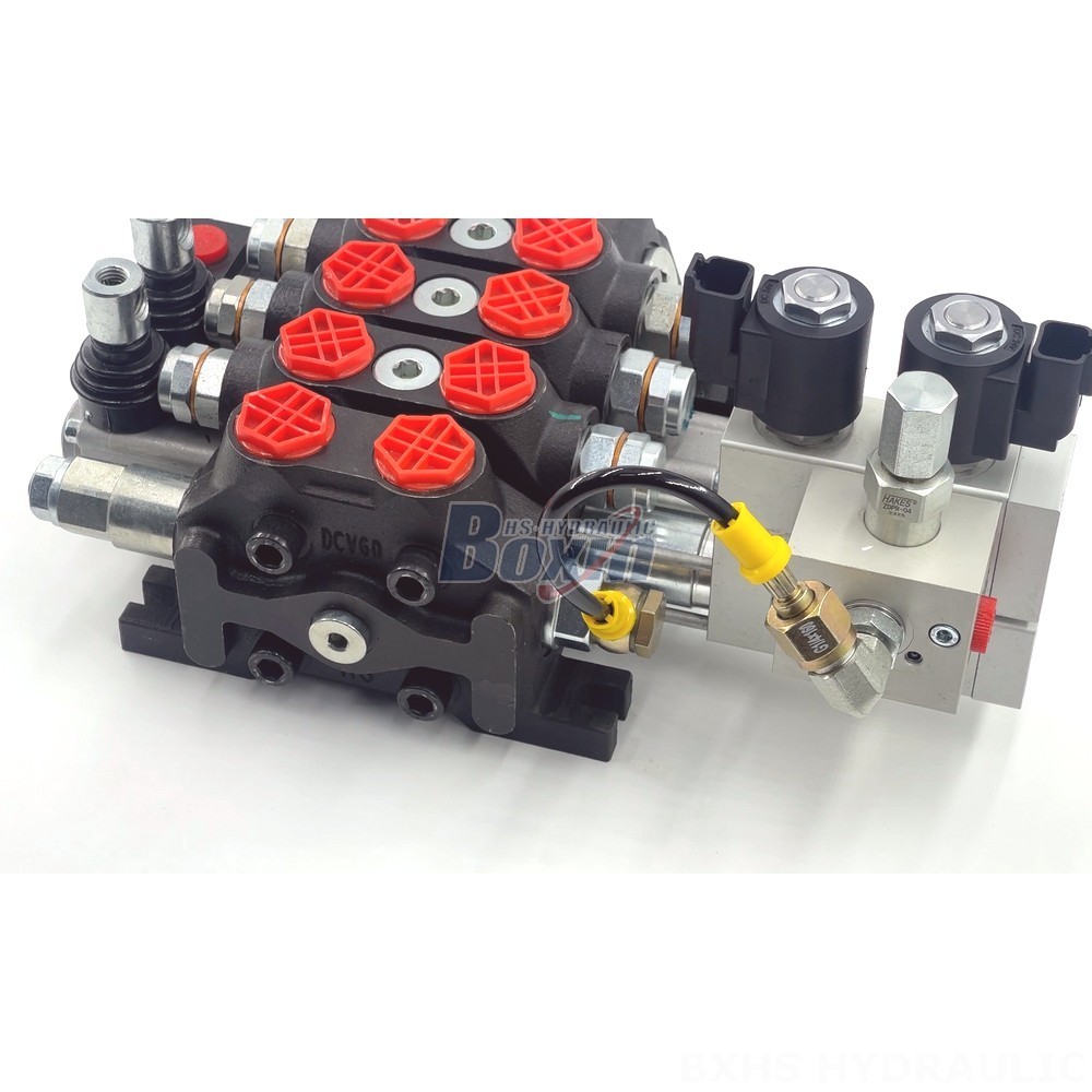Hydraulic Directional Control Valves | Electro-hydraulic 2 Spool | DCV60 detail image