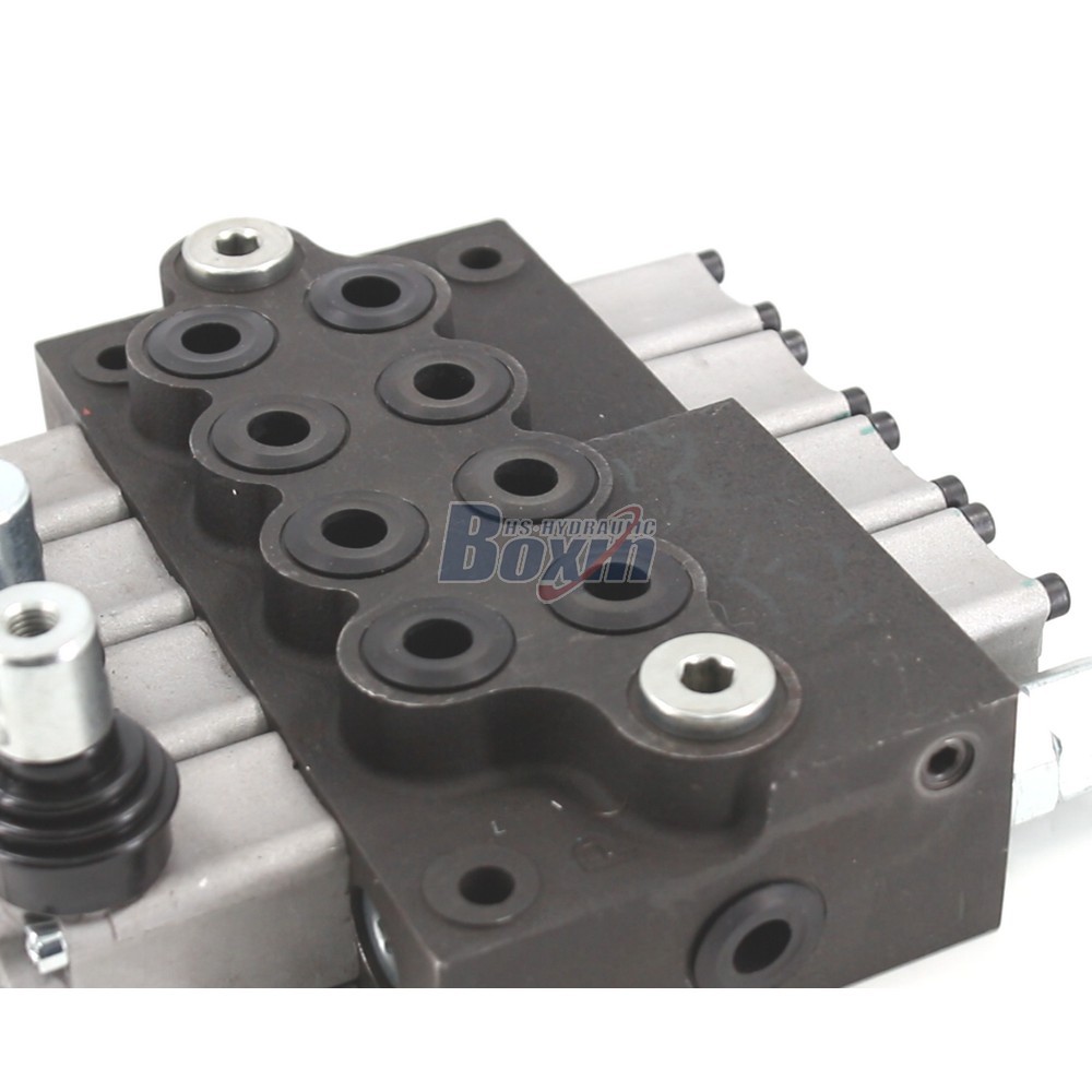 HS45 Manual 4 Spool Monoblock Valve for Mobile Hydraulics detail image
