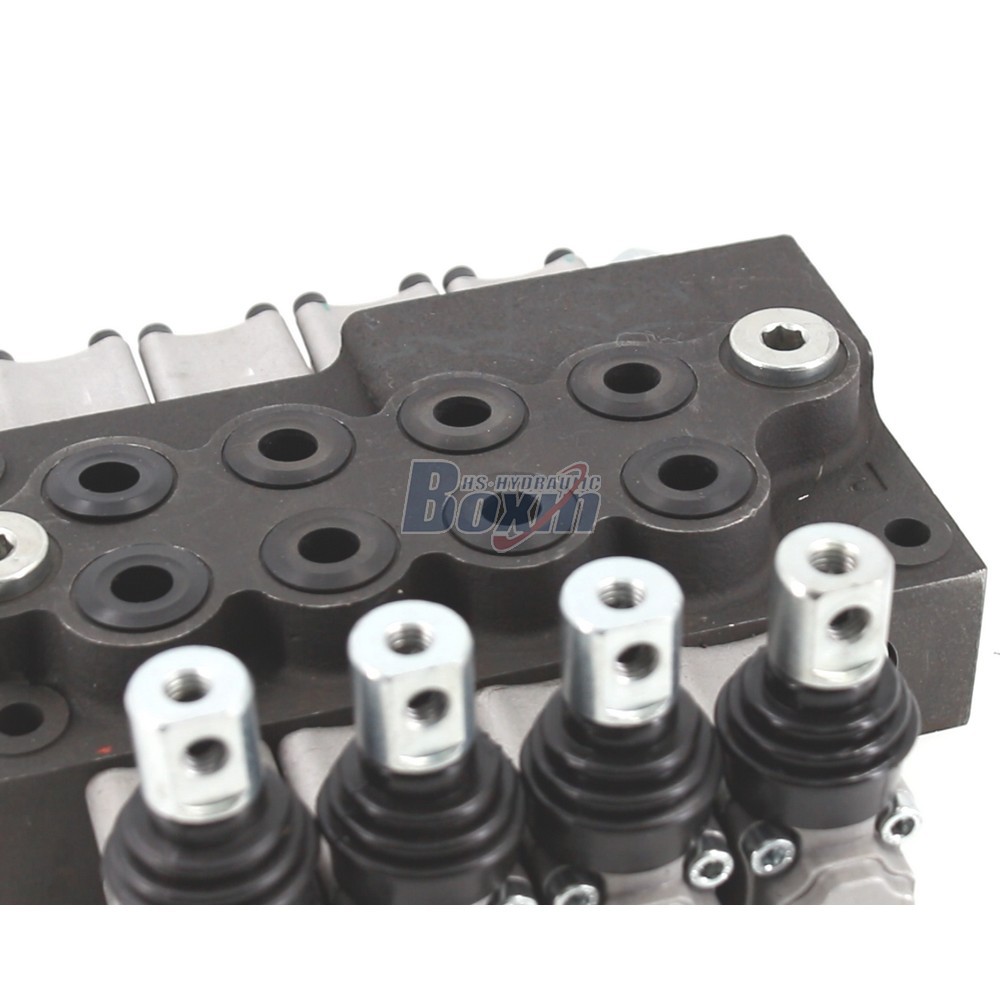 HS45 Manual 4 Spool Monoblock Directional Valve Pressure Relief detail image