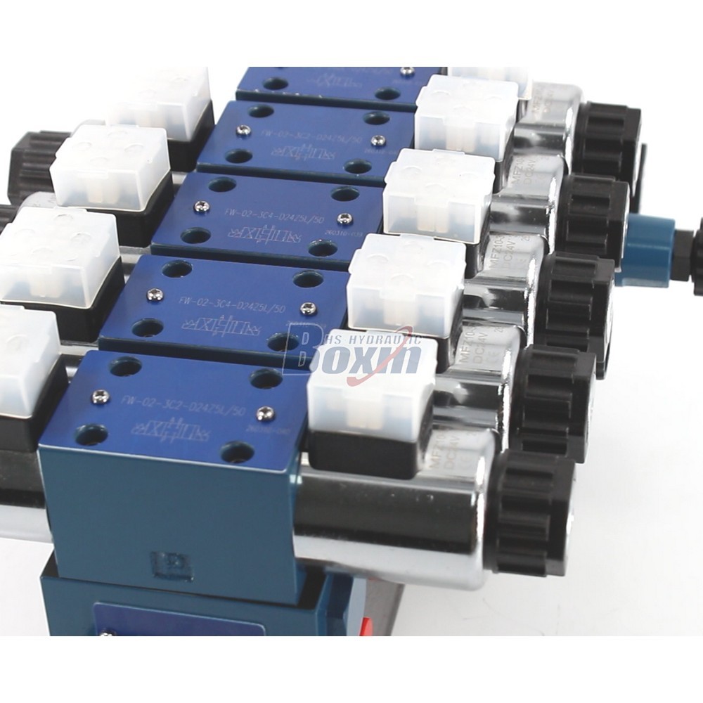 HSBS06 6 Spool Directional Valve for Hydraulic Systems detail image