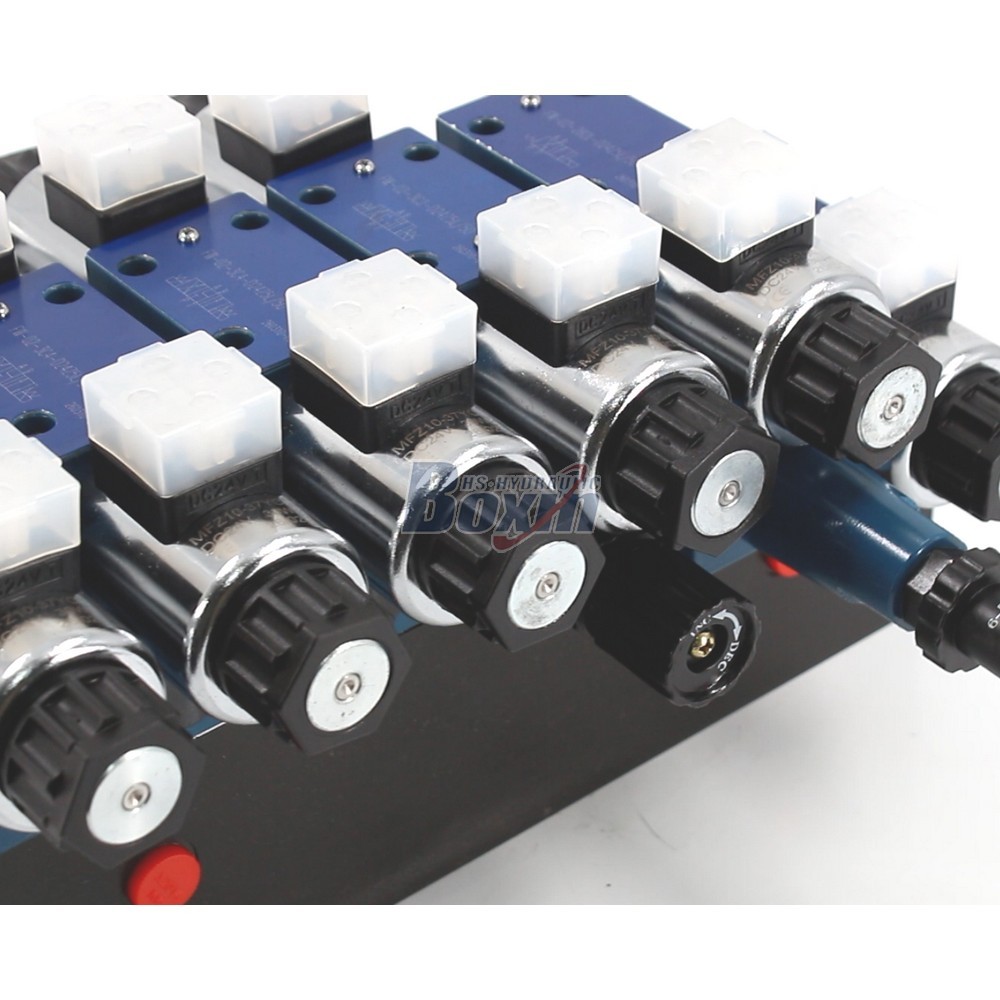 Hydraulic 6 Spool Solenoid Directional Control Valve detail image