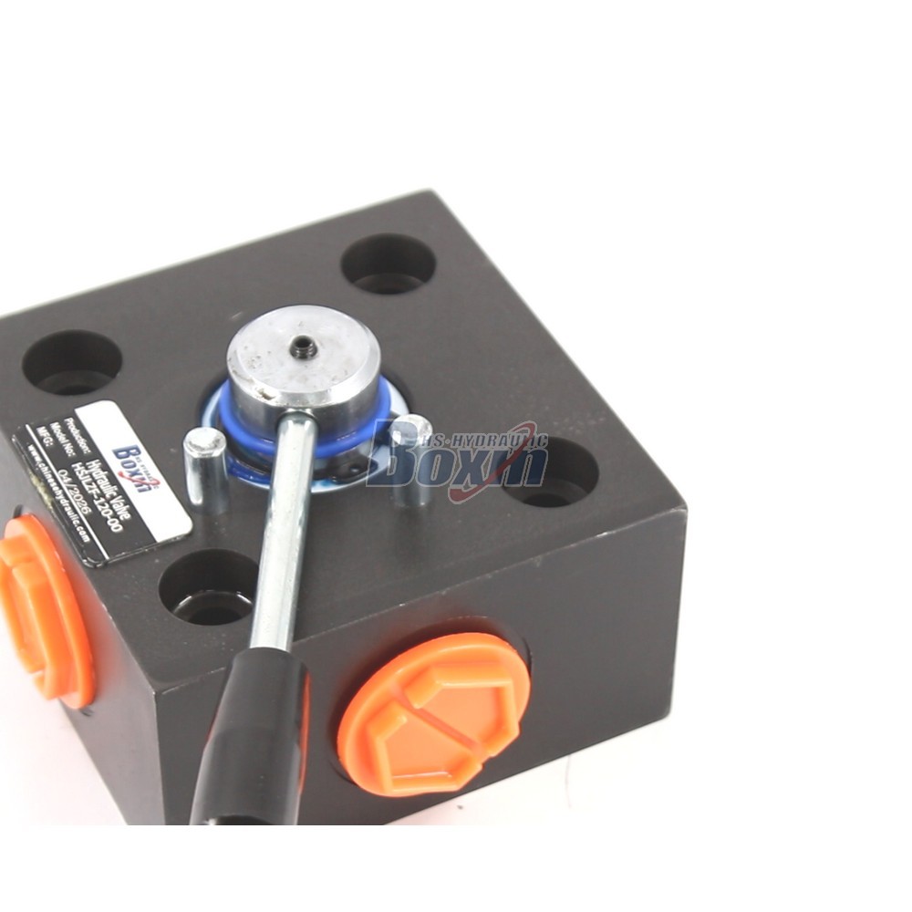 Hydraulic HSJLZF-120 Manual Control Valve 1 Spool for Mobile Equipment detail image