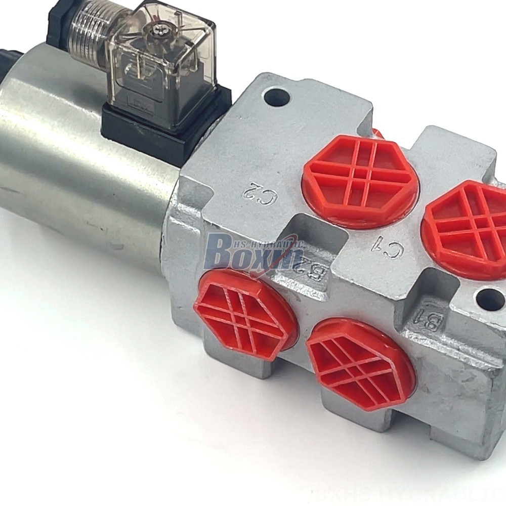 Customized Hydraulic Valves - HSV09-DKL Flow Diverter Valve | Factory Direct detail image