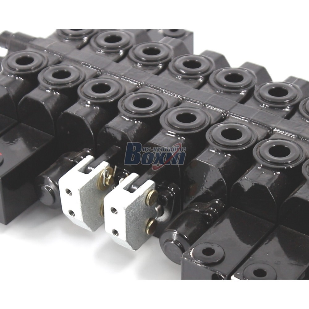 HSW50 Series 8 Spool Monoblock Control Valve for Hydraulic Systems detail image