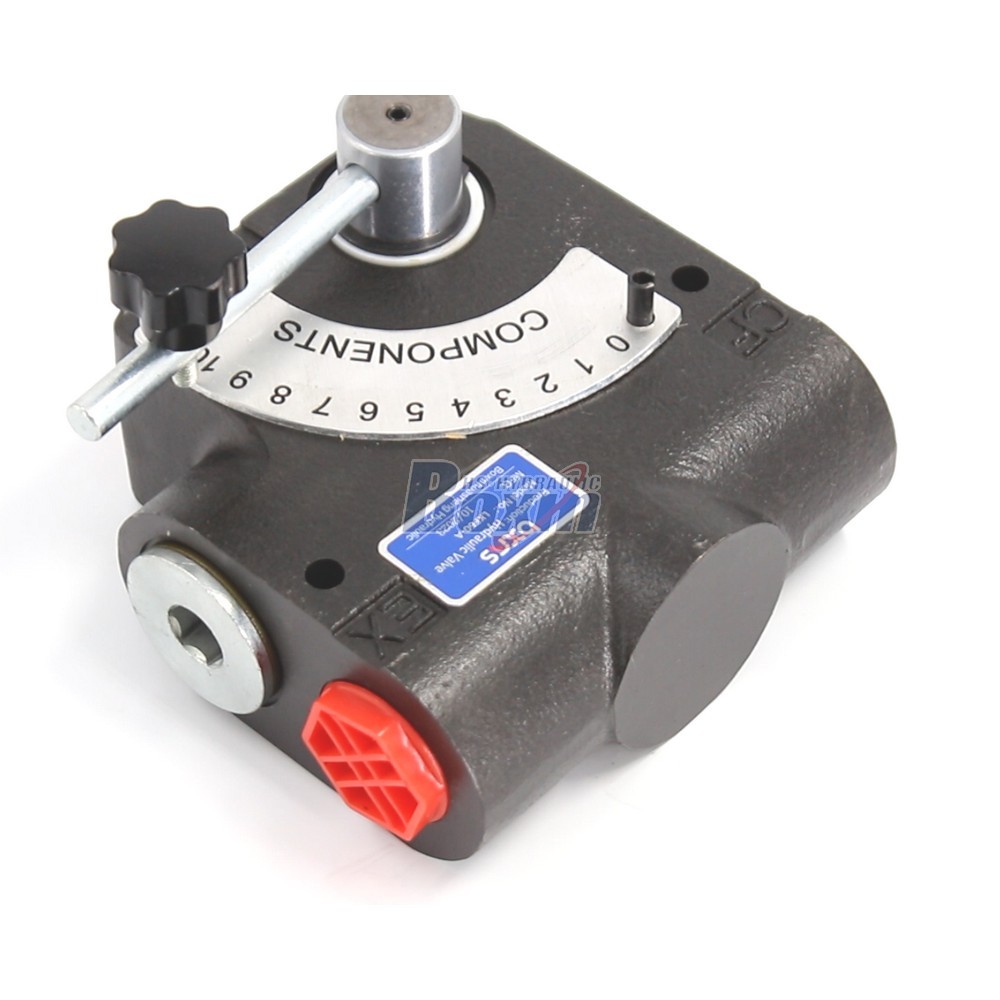 China Manufacturer LKF60-WAQF Hydraulic 1 Spool Flow Control Valve detail image