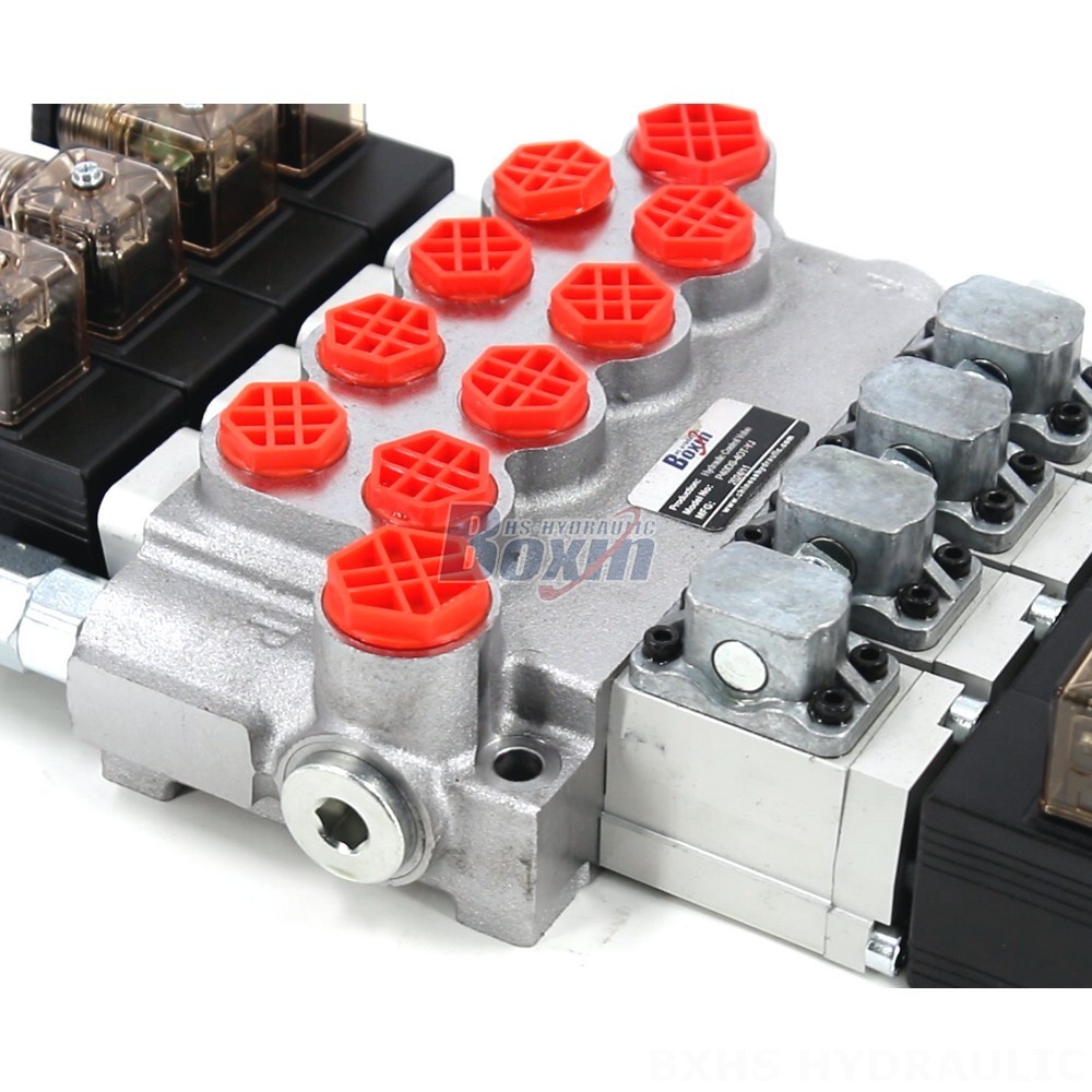 4 Spool Monoblock Directional Valve (P40-DS) - Wholesale & OEM Available detail image