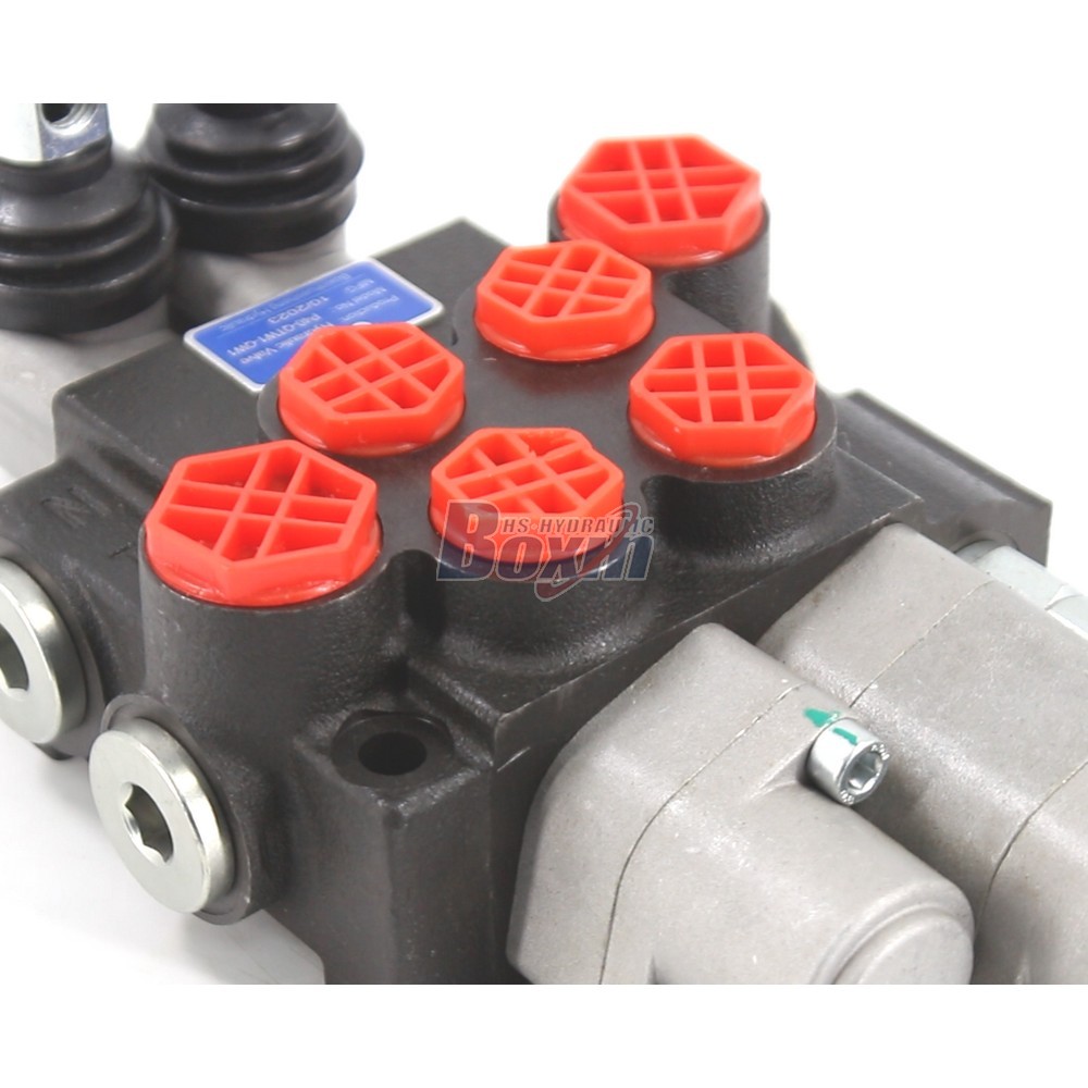 P40-QTW1-QTW Manual 2 Spool Monoblock Directional Valve detail image