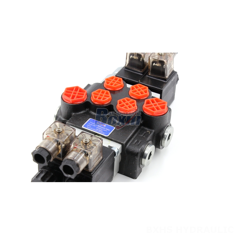 OEM P40 Solenoid 2 Spool Monoblock Directional Valves detail image
