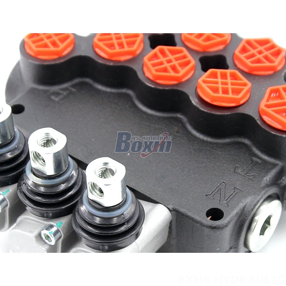 P80-G12-G34-OT Manual 3 Spool Monoblock Directional Valve | Manufacturer & Global Supplier detail image