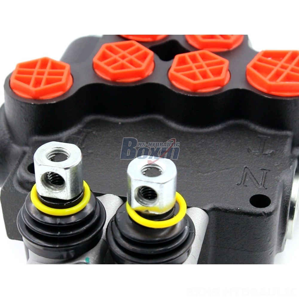 P80-G12-G34-OW 2-Spool Manual Monoblock Valve: Factory Direct & Customizable detail image