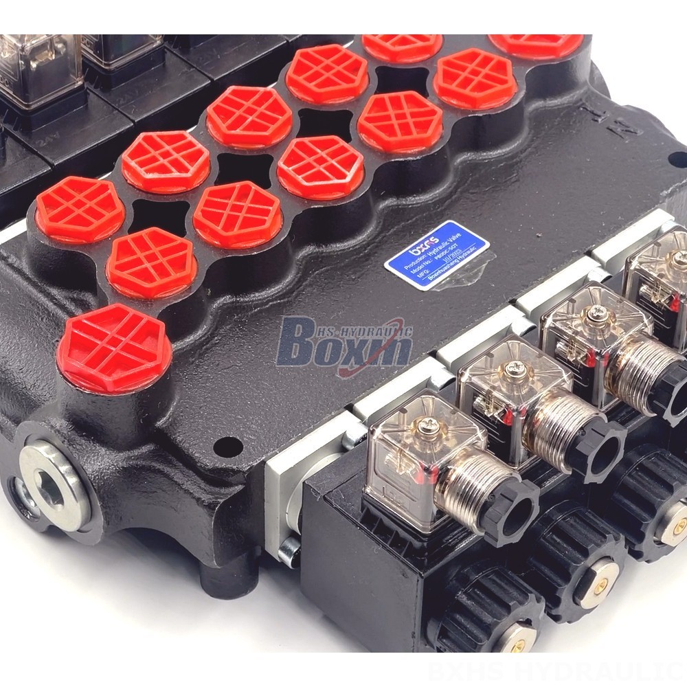 5-Spool Hydraulic Valve | P80 Model | Factory Direct & Customizable detail image