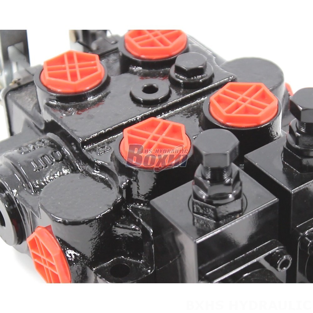 RD5200-OU2 Manual 2 Spool Hydraulic Control Valve: Factory Direct detail image
