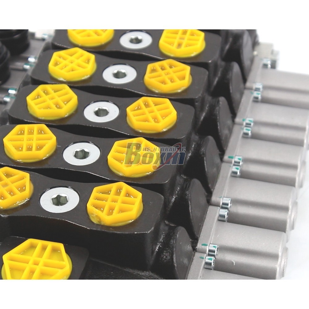 Industrial Grade SD8 Manual Sectional Hydraulic Valve detail image