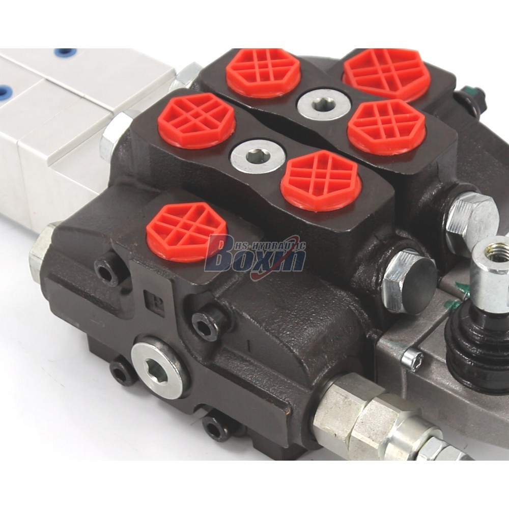 SD8 Pneumatic Control Valve 2 Spool Sectional Type for Machinery detail image