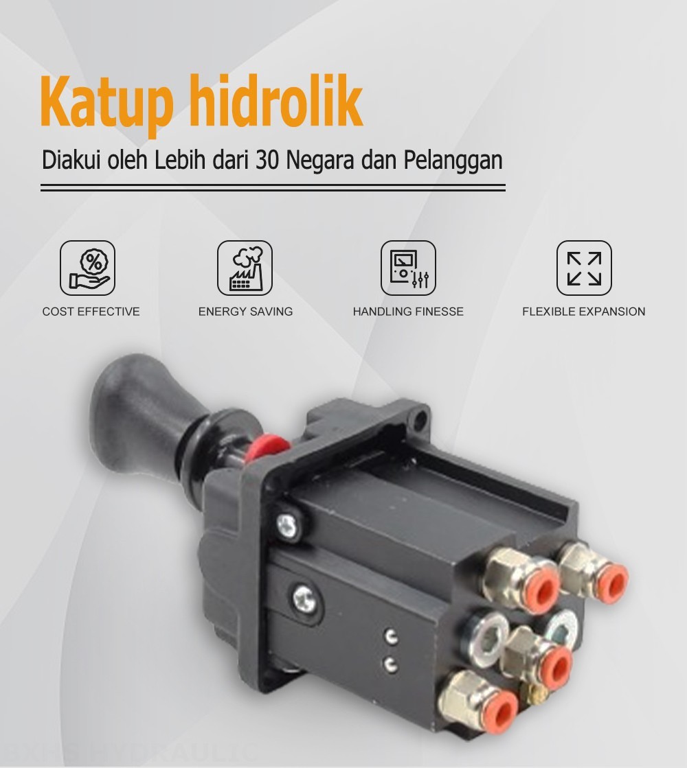 BKQF34-K Pneumatik 1 Spul Katup Kontrol Pneumatik