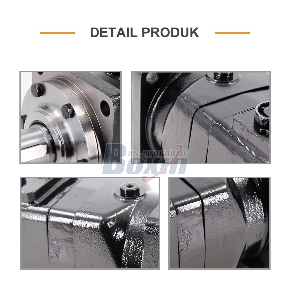 BMT400 Hydraulic Motor 400 cc/r 125 Lpm Orbital Motor