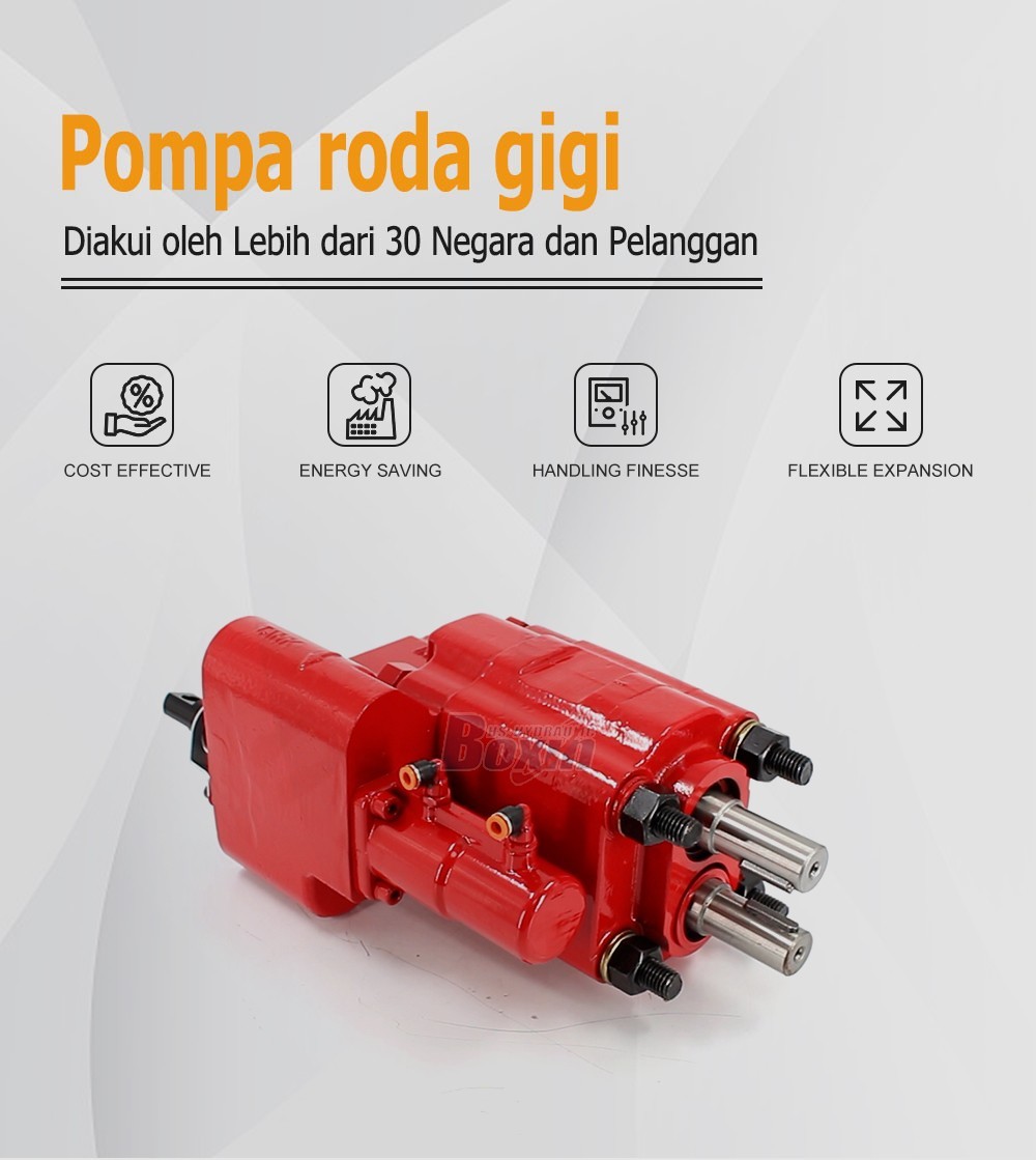 C101-25-AS-H 100 cc/rev Hydraulic Gear Pump for Industrial Machinery