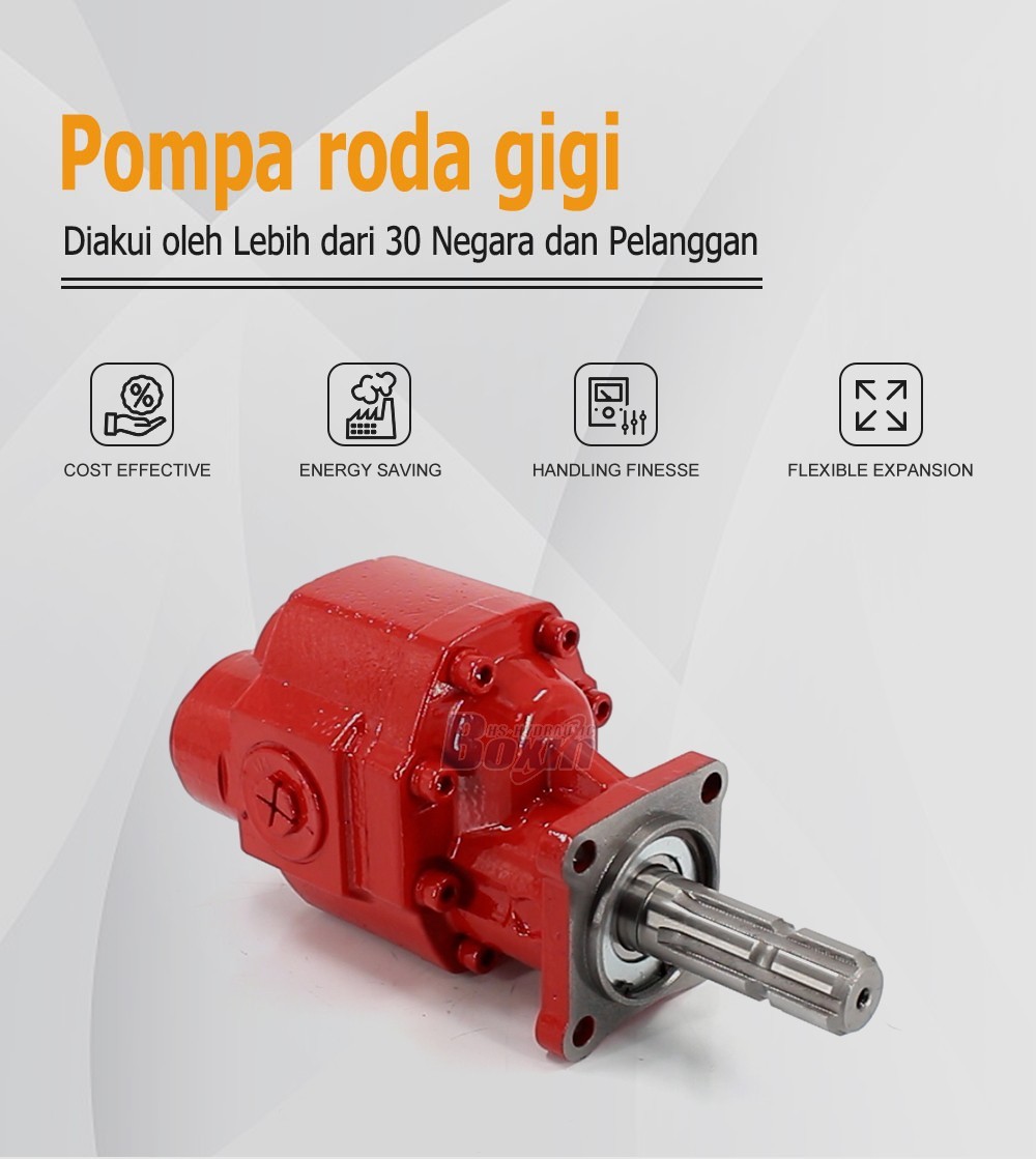 CBHST1-80-KZ 80 cc/rev Hydraulic Gear Pump OEM ODM Customization Private Label Service