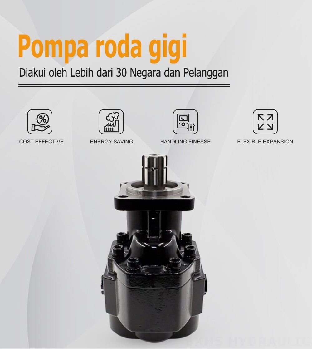 CBHST1-ISO-80 80 cc/putaran Pompa Roda Gigi Hidrolik