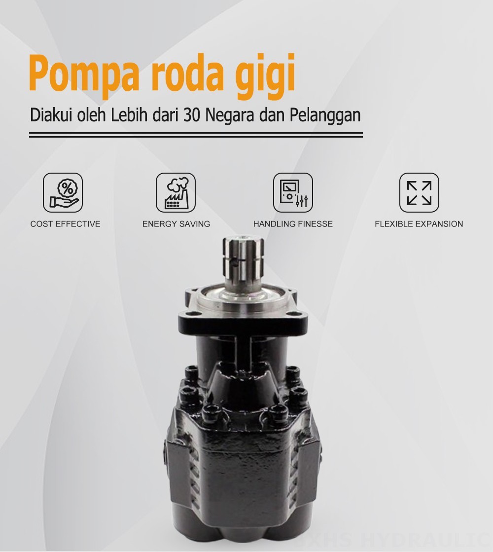 CBHST1-ISO-90 Perpindahan per Putaran Pompa Roda Gigi Hidrolik