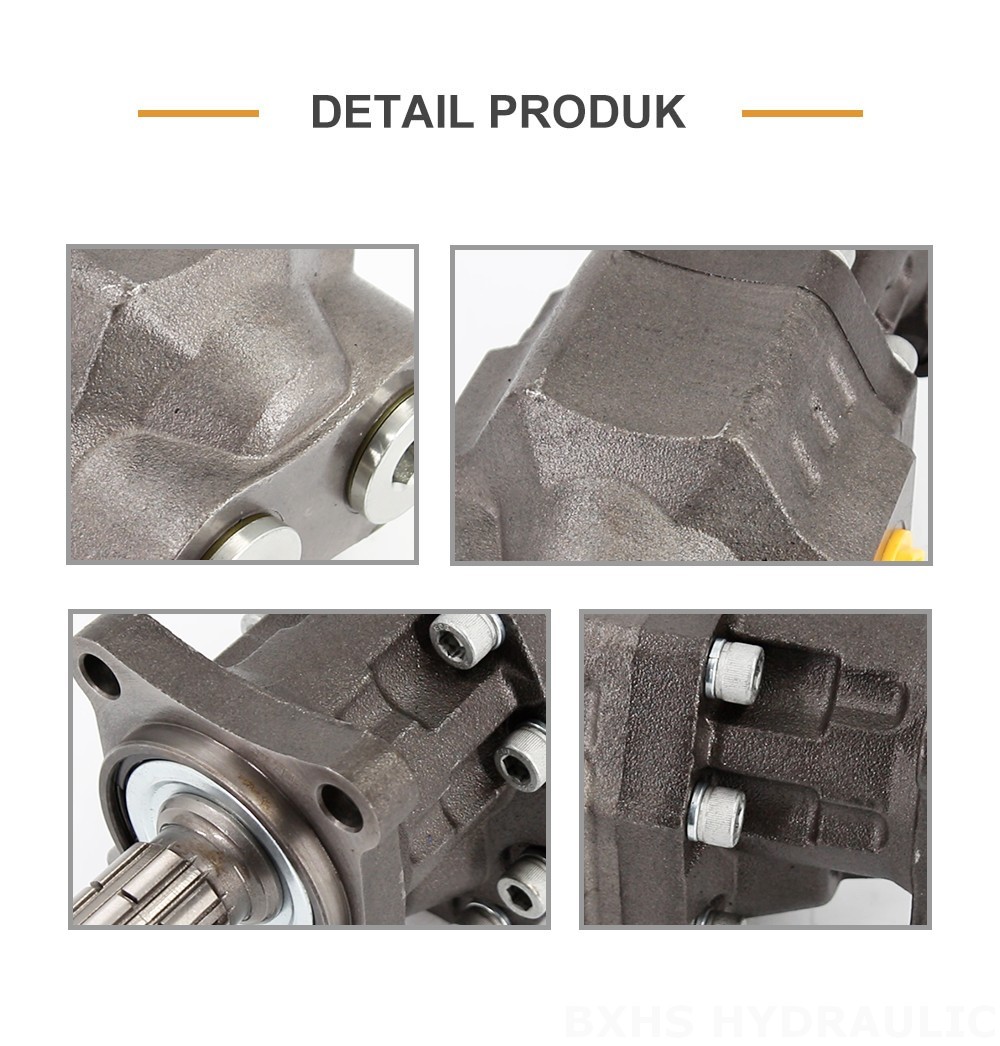 CBHW-ISO-100-Y 100 cc/putaran 22 MPa (3190 psi) Pompa Roda Gigi Hidrolik