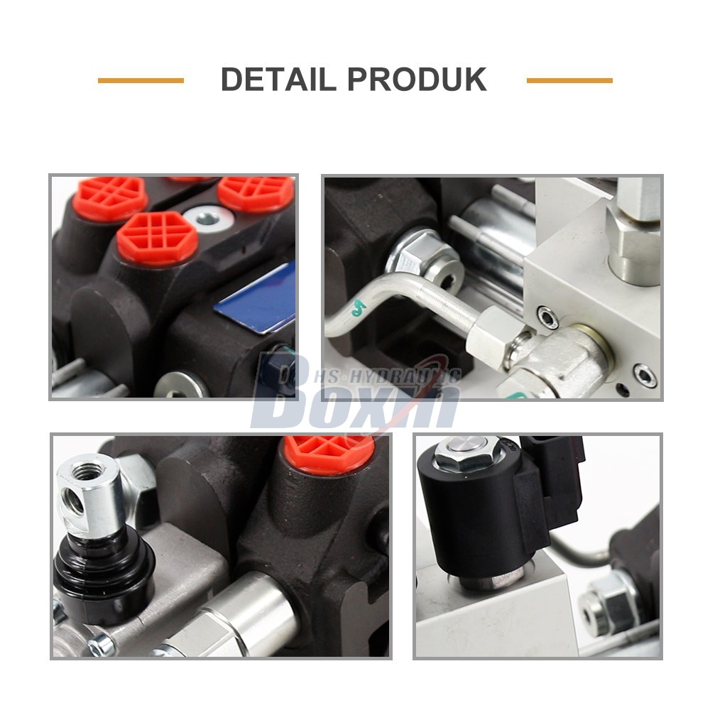 1 Spool DCV60 Electro-hydraulic Sectional Valve for Mobile Hydraulics