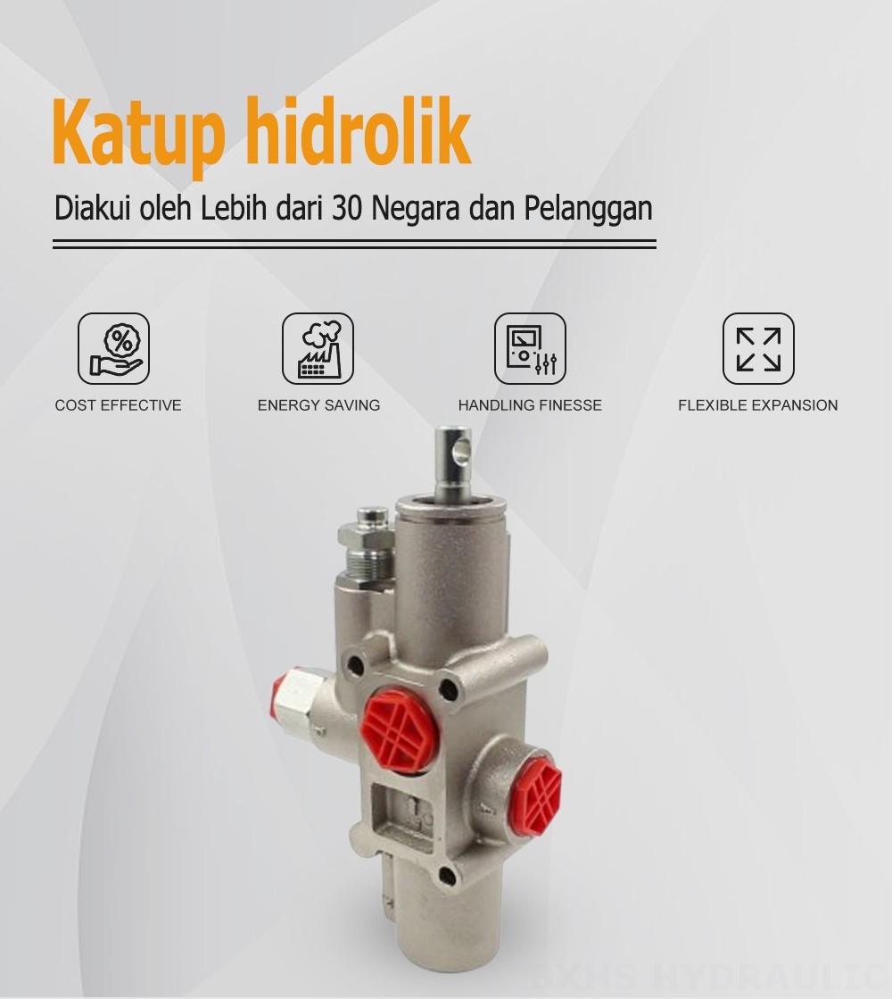 DM130 Pneumatik 1 Spul Katup Pemiring