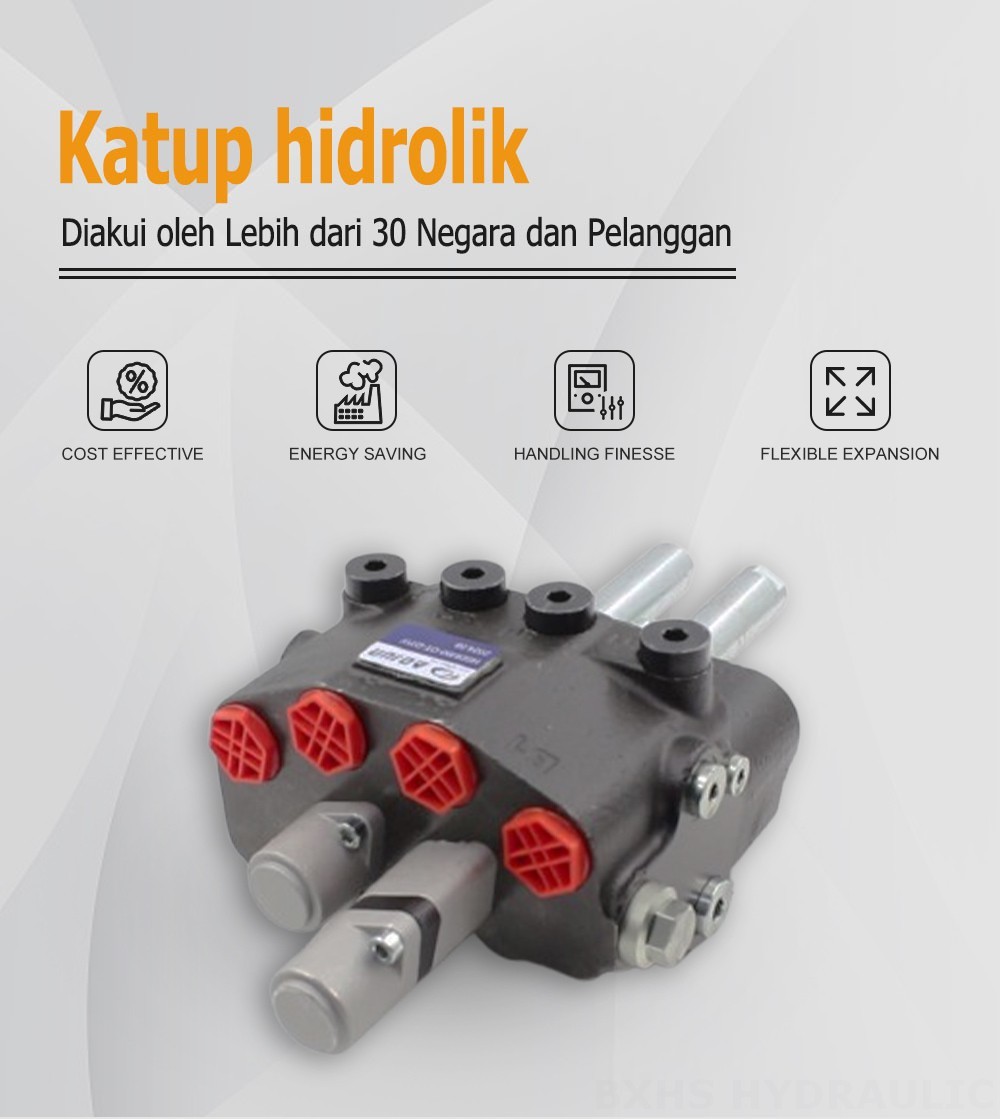 HSDM90B Kabel 2 Spul Katup Arah Monoblok