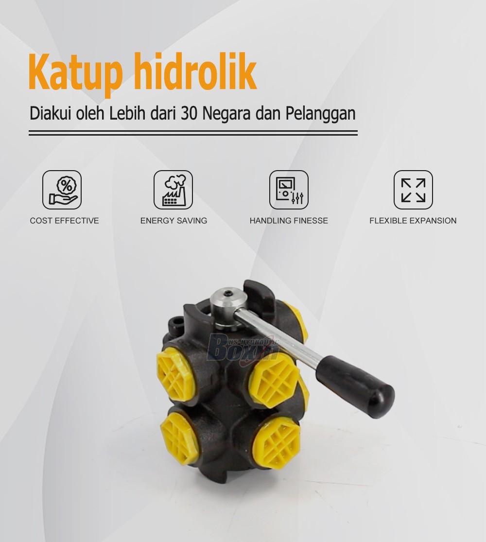 High Performance HSDV33-2 Hydraulic Manual Control Diverter Valve