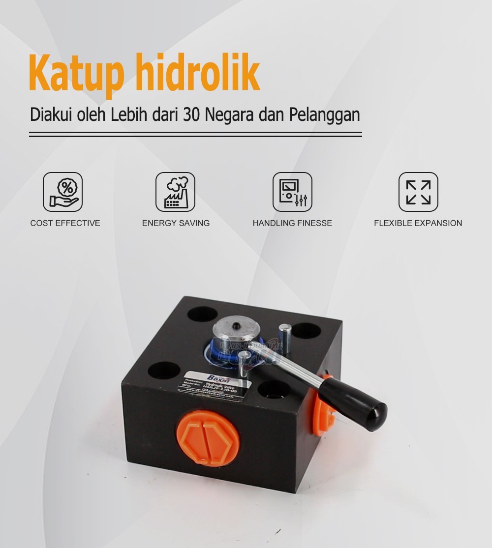 HSJLZF-120 Series Monoblock Directional Control Valve 1 Spool Manual Type