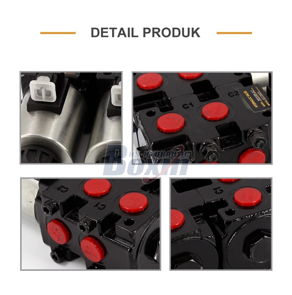 High Performance HSV09 Solenoid Hydraulic Directional Control Valve