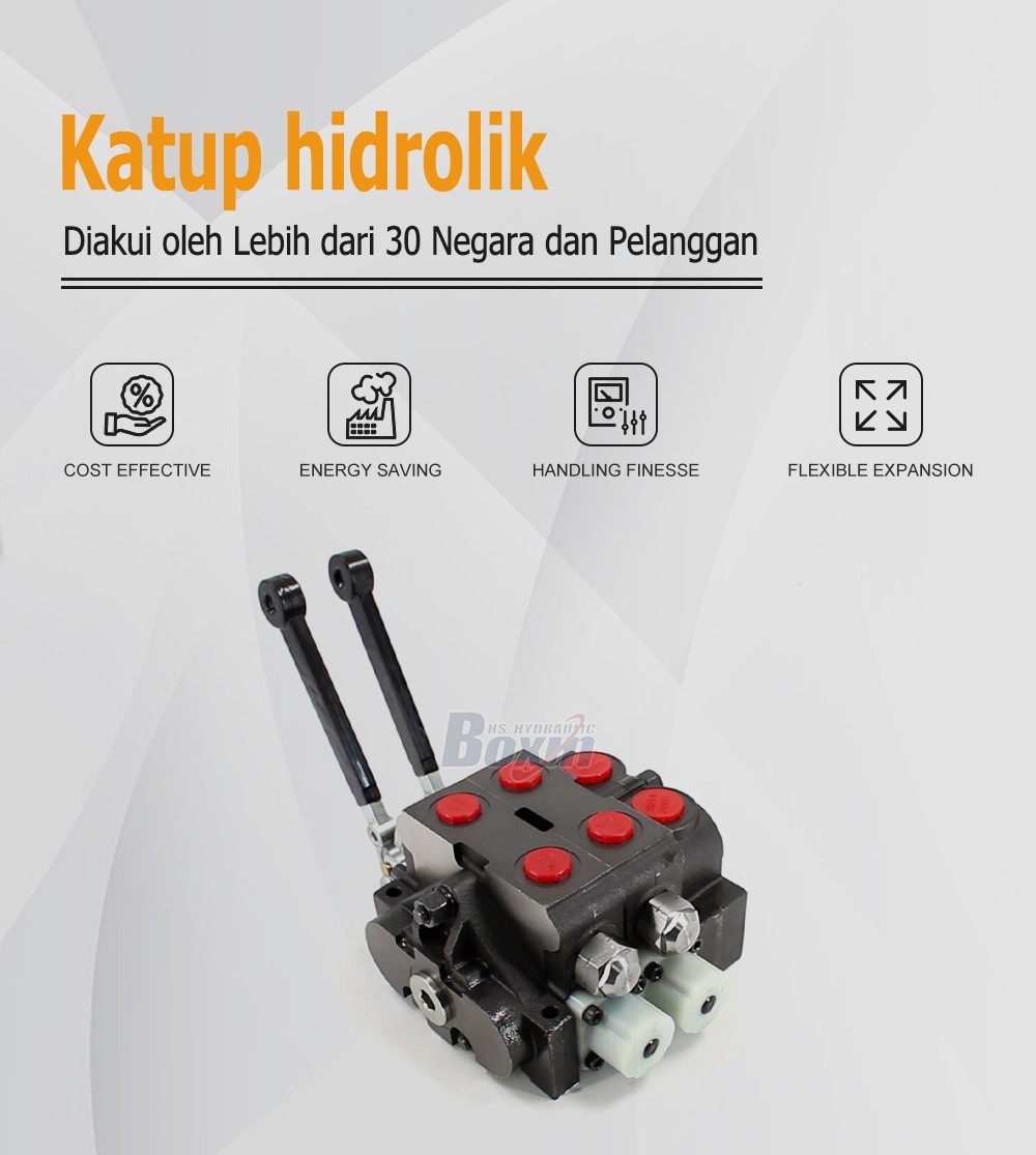 Sectional Control Valve HSV20 Series Manual 2 Spool Design