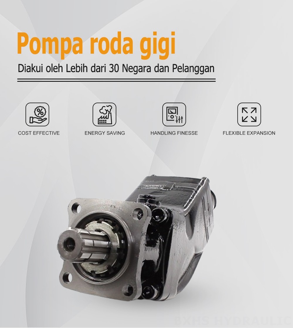 LB-80 80 cc/putaran Pompa Piston Hidrolik