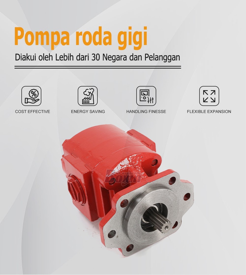 Industrial Grade P21A646JEAL20-25-H 64.6 cc/rev Hydraulic Gear Pump from Factory