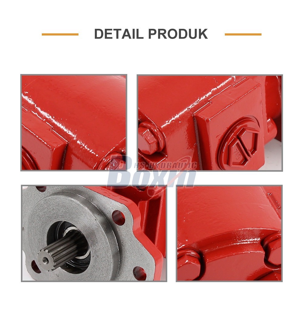 Industrial Grade P21A646JEAL20-25-H 64.6 cc/rev Hydraulic Gear Pump from Factory