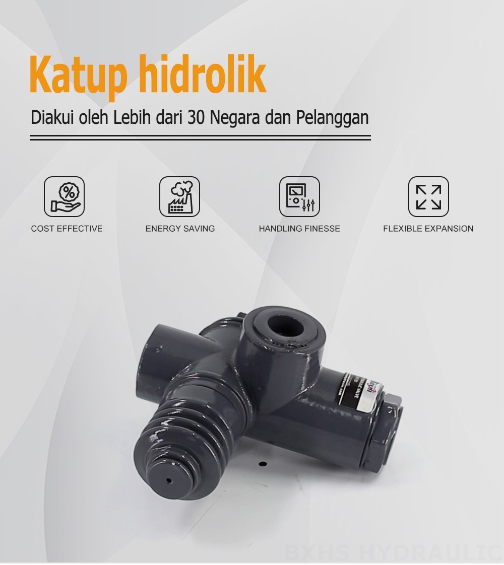 QHF20 Katup Arah Monoblock 1 Spul Manual Buku Panduan 1 Spul Katup Arah Monoblok