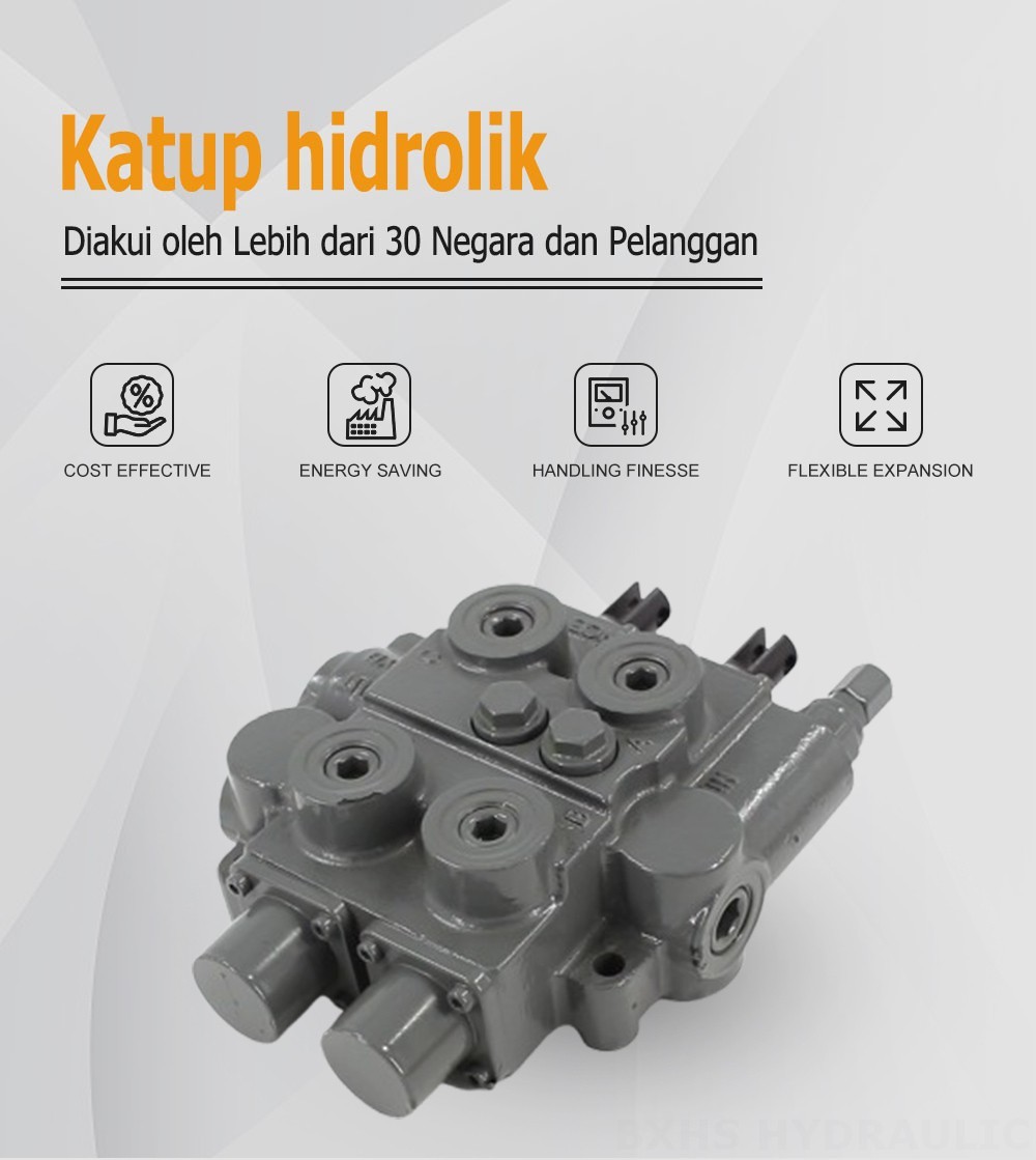 RD5200-H Buku Panduan 2 Spul Katup Kontrol Hidrolik