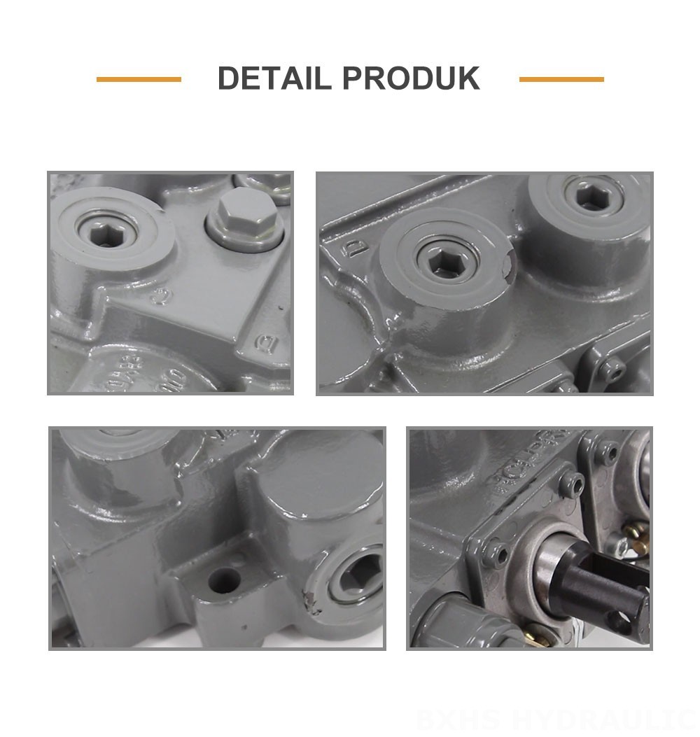 RD5200-H Buku Panduan 2 Spul Katup Kontrol Hidrolik