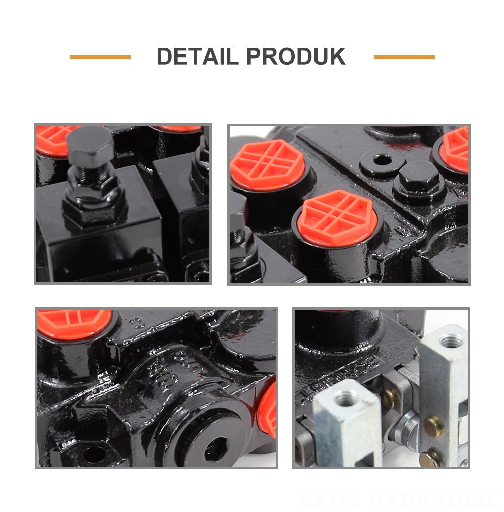 RD5200-OU2 Buku Panduan 2 Spul Katup Kontrol Hidrolik